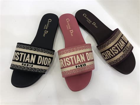 sliper dior|christian dior slippers original.